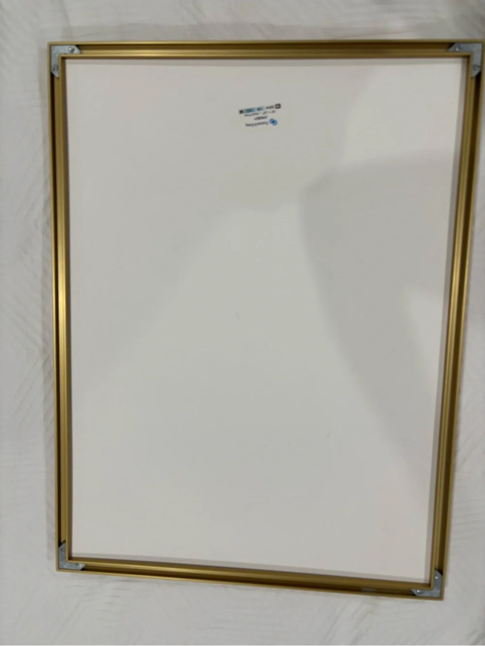 18 x 24 Satin Gold Metal Frame